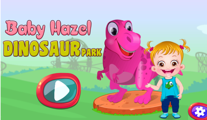 可爱宝贝逛恐龙公园免费玩