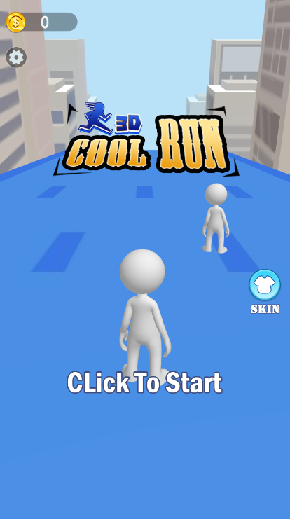 3D趣味赛跑小游戏
