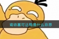 肯德基可达鸭是什么梗？肯德基可达鸭梗的出处及意思详解