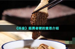 抖音菇勇者是什么梗？梗的意思及出处详解