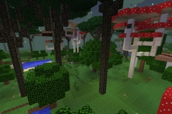 　我的世界暮色森林模组蘑菇森林群系介绍