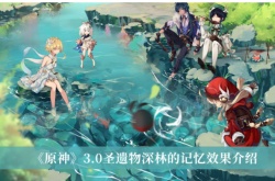 原神3.0版本圣遗物深林的记忆效果一览
