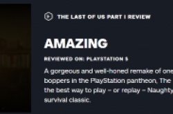 最后生还者第一部IGN 9分 对PS5机能的顶级展示