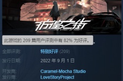 国产百合Galgame彷徨之街Steam特别好评 立绘好绝
