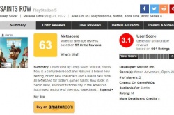 黑道圣徒重启作M站用户评分3.1 外媒总结9大缺陷