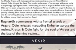 战神诸神黄昏奥丁形象及情节曝光 取代奎爷 引诱儿子走上黑暗之路