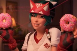 守望先锋归来新英雄CG泄露 绿发狐狸Kiriko太可爱了