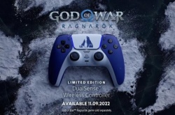 战神诸神黄昏主题PS5手柄 酷炫外形与游戏同步推出