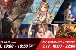 光荣特库摩公布2022 TGS活动详情 卧龙苍天陨落等游戏新情报将公开