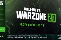 COD战区2官宣11月16日上线 手游预告公开