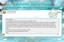 仙剑奇侠传7受到海外玩家好评 开发商发文致谢