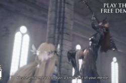 SE动作游戏北欧女神短实机 巨大怪物很掉San