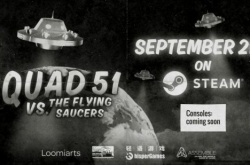 劲爆51飞行队今日发售 B级片黑白风横版射击游戏