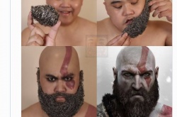 钢丝球大光头 圣莫妮卡工作室点赞了低成本COS小哥的战神