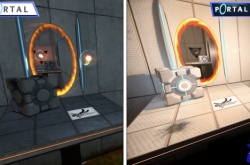 传送门RTX版vs原版画面对比 英伟达光追的力量