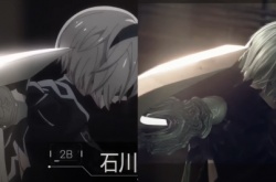 尼尔 自动人形 Ver 1.1与尼尔机械纪元过场对比 场景、人物极为还原