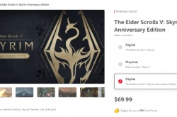 上古卷轴5天际 周年纪念版现已登陆NS 港区499港币、支持繁体中文