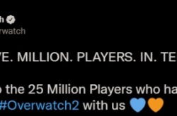 守望先锋归来上线10天玩家突破2500万！那年夏天真的回来了？