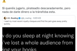 JK罗琳黑粉扬言破解霍格沃茨之遗 遭网友群嘲