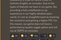 哥谭骑士主机版仅支持30帧 游戏无性能模式
