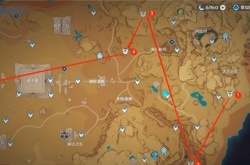 原神沙漠死域在哪 位置分布路线攻略