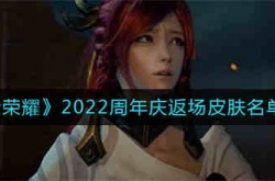 王者荣耀庆2022周年返场什么皮肤？王者荣耀周年庆返场皮肤名单一览