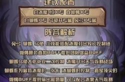 剑与远征2022主流推图阵容 剑与远征平民玩家最强阵容搭配