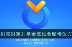 蚂蚁财富怎么修改定投金额？蚂蚁财富基金定投金额修改教程