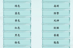 汉字神操作颜色战神怎么过关？连出颜色对应意思通关攻略