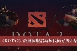 DOTA2怎么改成国服启动项代码？DOTA2国服启动项代码设置方法