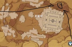原神沙中孤城副本位置在哪？沙中孤城副本位置分享