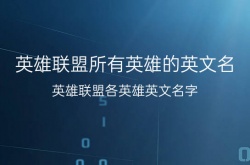 英雄联盟英雄英语名字？英雄联盟好听英雄名字英文名字