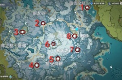原神雪山八块石碑位置,原神八块石碑位置一览