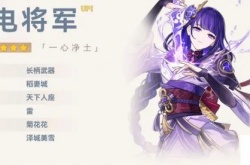 原神3.3雷电将军圣遗物怎么选择?原神3.3雷电将军圣遗物推荐
