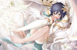 原神温迪光脚,原神温迪光脚图片一览