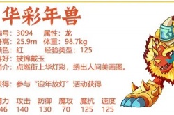 洛克王国华彩年兽性格怎么搭配 洛克王国华彩年兽性格搭配建议