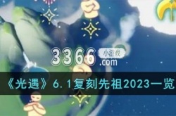 光遇6.1复刻2023 光遇6.1复刻先祖2023一览